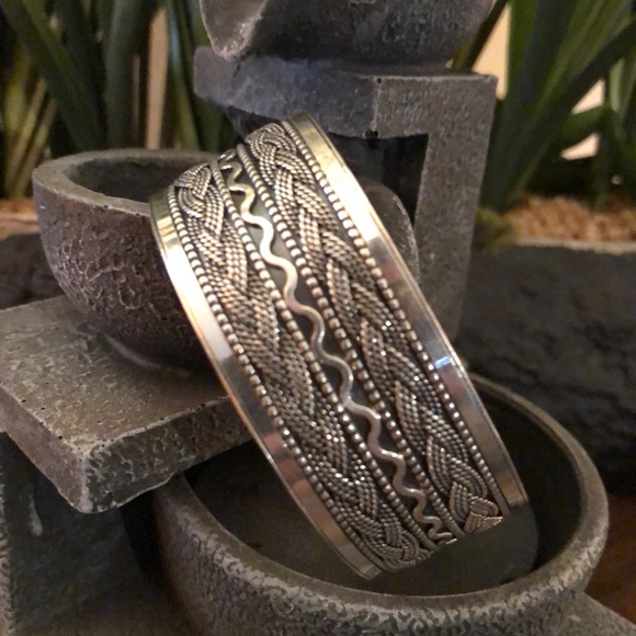 Tribal Bracelets Silver  sterling 800 - Picture 2 of 4